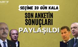Seçime 20 gün kala son anketin sonuçları paylaşıldı! Kılıçdaroğlu, Erdoğan, İnce ve Oğan...