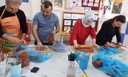 Ağlasun Mehmet Akif Ersoy İlkokulu'nda Görsel Sanatlar Atölyesi kuruldu