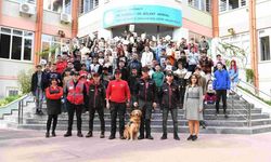Konyaaltı'nda özel öğrencilere deprem tatbikatı