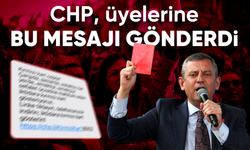 CHP Üyelerine 'kırmızı kart' gönderdi