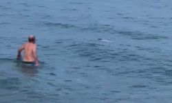 Erdemli Sahilinde denizde boğulan şahıs ağır yaralı halde bulundu