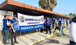 Mersin'de Tekfen Holding'e bağlı Toros Tarım'da işçiler greve başladı