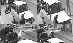 Mersin'de silahlı gasp! Olay kameralara böyle yansıdı