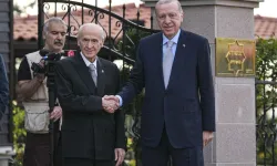 Cumhurbaşkanı Erdoğan, MHP Genel Başkanı Bahçeli ile bir araya geldi