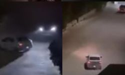 Yakalanırlarsa 46'şar bin TL ceza yiyecekler: Okulun bahçesinde drift attılar