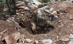 Aralarında eski valinin de bulunduğu 7 şahıs kaçak kazıdan yakalandı