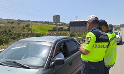 Mersin'de jandarmadan dronlu bayram kutlaması