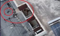 Balkondan uy*şturucu atan şüpheli dronla tespit edildi: 9 gözaltı