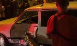 Otomobil ile motosiklet çarpıştı: 1 ağır, 2 yaralı