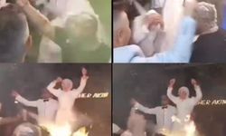 Düğündeki meşale şovu faciaya yol açıyordu