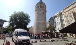 Galata Kulesi'nden düşen kişi hayatını kaybetti
