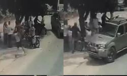 Mersin'de iki farklı olayda araçla insanlara çarptılar: O anlar kamerada