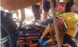 Mersin'de yangında dumandan etkilenen engelli vatandaş komşuları tarafından kurtarıldı