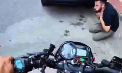 Mersin'de boğazına şeker kaçan gencin kurtarılma anı saniye saniye kaydedildi
