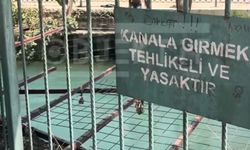 Sulama kanalında tehlikeli serinleme
