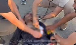 Motoruyla bariyerlere çarptı ilk müdahaleyi yoldan geçen doktor yaptı