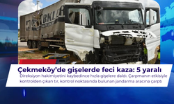 Çekmeköy’de gişelerde feci kaza: 5 yaralı