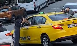 Esenyurt'ta tartıştığı kızı yumruk atarak bayıltan taksici kaçtı