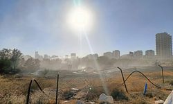 Mersin'de tatil bölgesindeki örtü altı yangını büyümeden söndürüldü