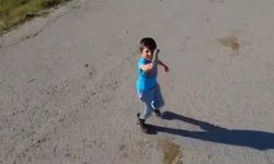 Bir çocuğun drone ile sınavı