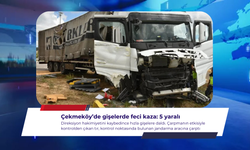 Çekmeköy’de gişelerde feci kaza: 5 yaralı