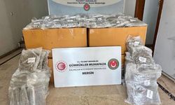 Mersin Limanı’nda 587 kilo es•ar ele geçirildi