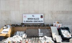 Mersin’de kaçak makaron operasyonu: 2 gözaltı