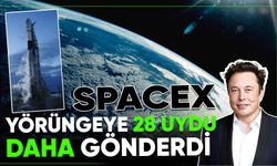 SpaceX, 28 Starlink uydusunu daha yörüngeye gönderdi