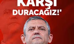 Özgür Özel: "Cumhuriyet'e saldıranlara karşı duracağız!"