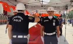 Silah kazası sonucu şehit olan Özel Harekat polisi memleketine uğurlandı