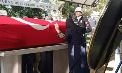 Hayatını kaybeden gazi polis memuru, son yolculuğuna törenle uğurlandı