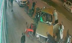 Kaza yaptıkları aracı bırakıp kaçtılar!