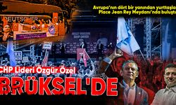 CHP'nin Brüksel'deki "Millet İradesine Sahip Çıkıyor” mitingi...