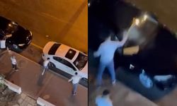 Araçlara saldırıp zarar verdiler: O anları vatandaşlar kaydetti