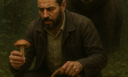 Mantar toplarken ayının saldırısına uğrayan imam yaralandı