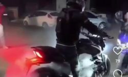 ‘Yoksul semtin çocuklarıyız’ diyerek lastik yakıp, video paylaşan motosikletliye 19 bin TL ceza