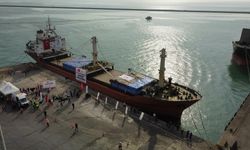 18’inci Gazze İyilik Gemisi Mersin Limanı’ndan törenle uğurlandı