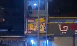 Komşusunu önce darp etti daha sonra pencereden attı