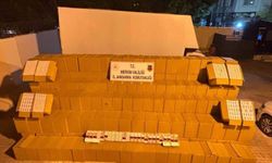 Mersin’de kaçak makaron operasyonu: 2 gözaltı