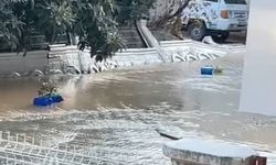 MESKİ’ye ait su borusu p*tladı: Evleri su bastı