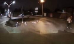 Sokakta köpeklerin kovaladığı genci böyle kurtardı