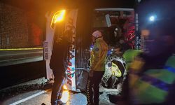 Osmaniye’de yolcu otobüsü devrildi: 3 yaralı