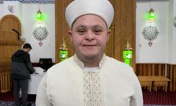 Down sendromlu Fırat'ın camideki vaazı ilgi gördü