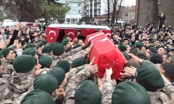 Samsunlu şehit polis, dualarla uğurlandı