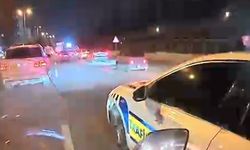 Ambulansa motosikletli kurye yardımıyla yol açıldı