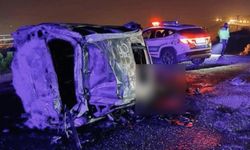 Mersin'de gasp edilen araç Gaziantep'te kaza yaptı: 1 ölü