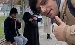 Vatandaşın, yalan söyleyerek dilendiği iddia edilen kadınla ilginç tartışması