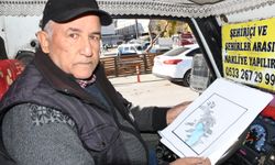 Çizimlerini gören ressam sanıyor