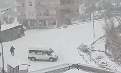 Kayarak Gelen Minibüsten Son Anda Kurtuldu