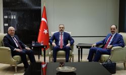 Dışişleri Bakanı Fidan, Milli Savunma Bakanı Güler ve MİT Başkanı Kalın, Suriye Devlet Başkanı eş-Şara ile görüştü